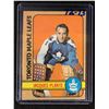 Image 1 : 1972 O-PEE-CHEE #92 JACQUES PLANTE