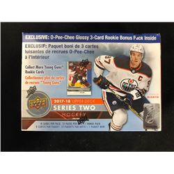 2017-18 UPPER DECK SERIES 2 SEALED BOX ( 8 CARDS PER PACK)