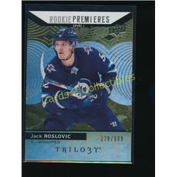 17-18 Upper Deck Trilogy #52 Jack Roslovic RC