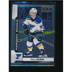 17-18 O-Pee-Chee Platinum #162 Vince Dunn RC