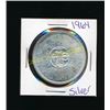 Image 1 : 1964 Canadian Silver $1 Coin