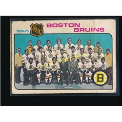 1975-76 O-Pee-Chee #81 Bruins Team