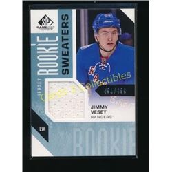 16-17 SP Game Used Rookie Sweaters Jimmy Vesey