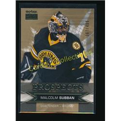15-16 Fleer Showcase SkyBox RC Malcolm Subban