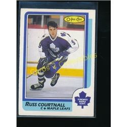 1986-87 O-Pee-Chee #174 Russ Courtnall RC
