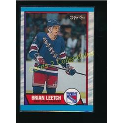1989-90 O-Pee-Chee #136 Brian Leetch RC