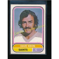 1975-76 O-Pee-Chee WHA #97 Dave Keon