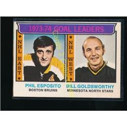 1974-75 O-Pee-Chee #1 Goal Leaders