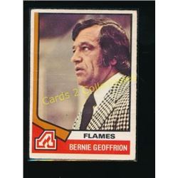 1974-75 O-Pee-Chee #147 Bernie Geoffrion