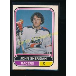 1975-76 O-Pee-Chee WHA #107 John Sheridan