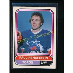1975-76 O-Pee-Chee WHA #42 Paul Henderson