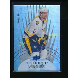 14-15 Upper Deck Trilogy Radiant Blue Shea Weber