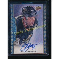 14-15 UD Masterpieces Autographs #94 Bill Guerin