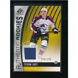 17-18 SP Game Used Gold #165 Tyson Jost JSY