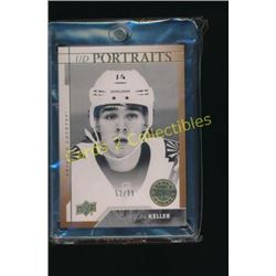 17-18 Upper Deck UD Portraits Gold Clayton Keller