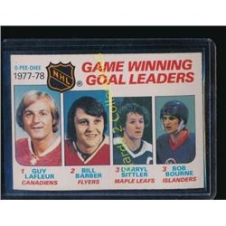 1978-79 O-Pee-Chee #69 Game Winning/Goal Leaders