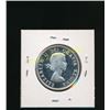 Image 2 : 1963 Canadian Silver 50 Cent Coin