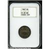 Image 1 : 1867[2C] PR65 Brown NGC.