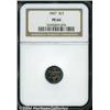 Image 1 : 1867[3CS] PR66 NGC.