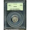 Image 1 : 1867[3CN] MS65 PCGS.