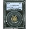 Image 1 : 1874[3CN] PR66 Cameo PCGS.