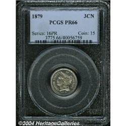 1879[3CN] PR66 PCGS.