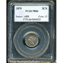 1879[3CN] PR66 PCGS.