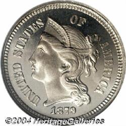 1879[3CN] PR68 Cameo NGC.