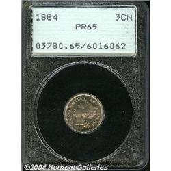 1884[3CN] PR65 PCGS.