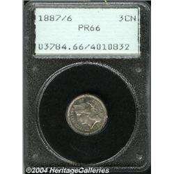 1887/6[3CN] PR66 PCGS.