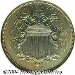 1867[5C] Rays MS65 NGC.
