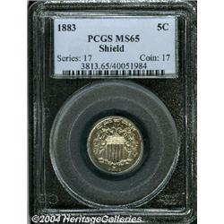 1883[5C] MS65 PCGS.