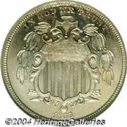 1866[5C] Rays PR64 NGC.