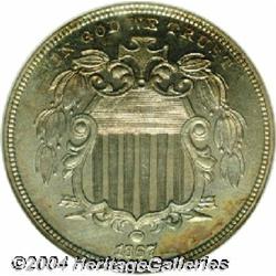 1867[5C] No Rays PR66 NGC.