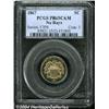 Image 3 : 1867[5C] No Rays PR65 Cameo PCGS.