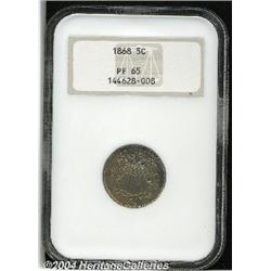 1868[5C] PR65 NGC.