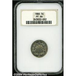 1880[5C] PR66 NGC.