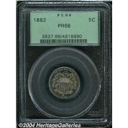 1882[5C] PR66 PCGS.