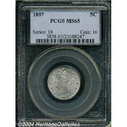 1897[5C] MS65 PCGS.