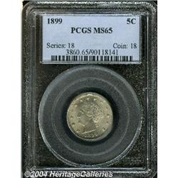 1899[5C] MS65 PCGS.