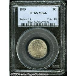 1899[5C] MS66 PCGS.