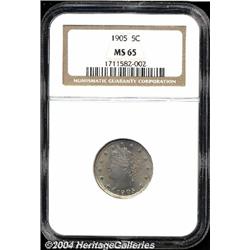 1905[5C] MS65 NGC.