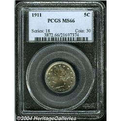 1911[5C] MS66 PCGS.