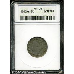 1912-S[5C] VF20 ANACS.