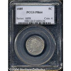 1885[5C] PR64 PCGS.