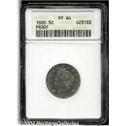 1885[5C] PR64 ANACS.