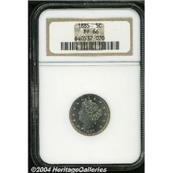 1885[5C] PR66 NGC.