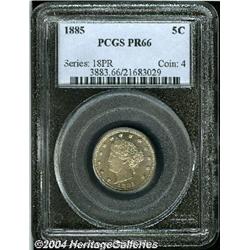 1885[5C] PR66 PCGS.