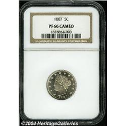 1887[5C] PR66 Cameo NGC.