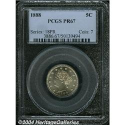 1888[5C] PR67 PCGS.